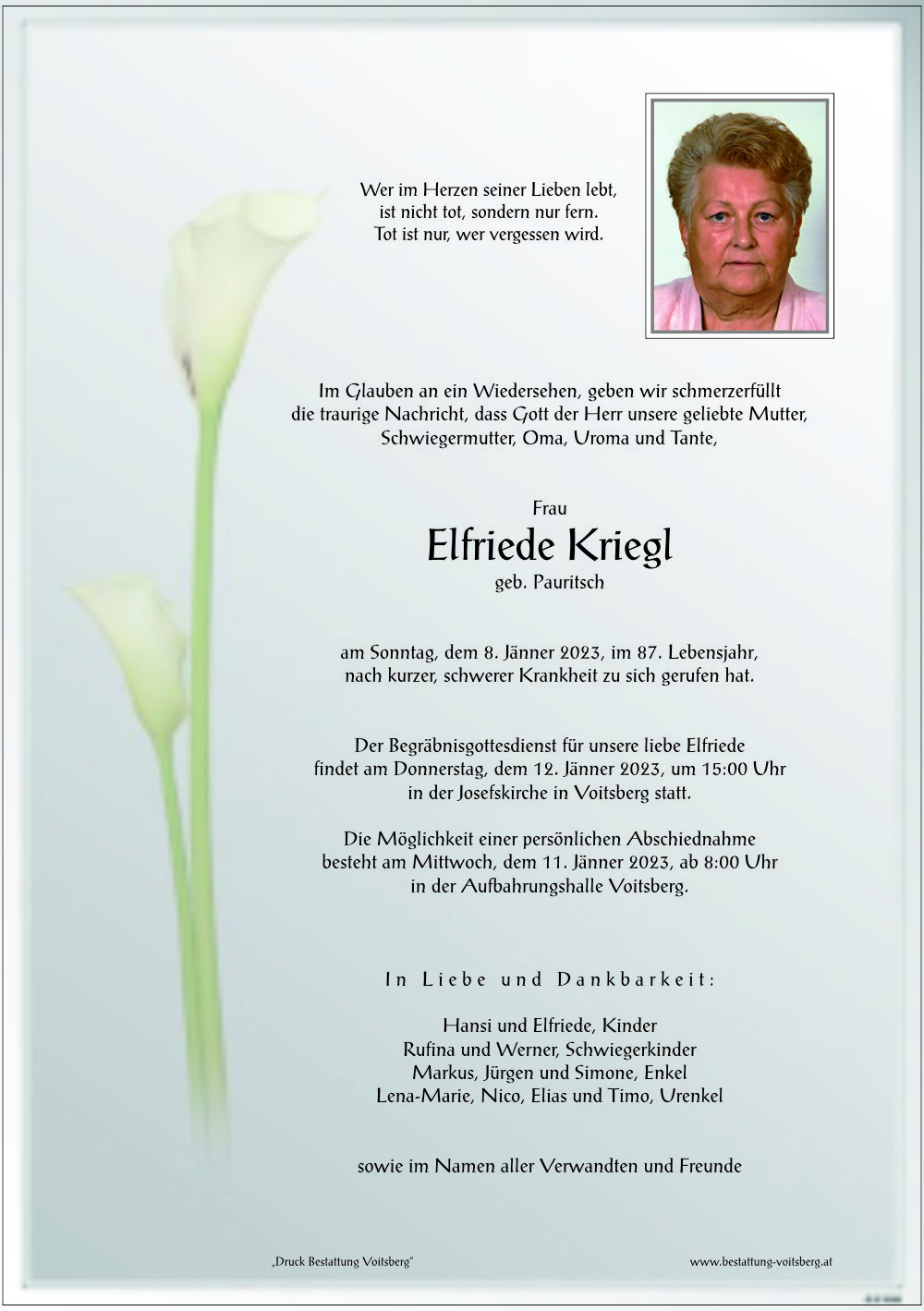 Elfriede Kriegl